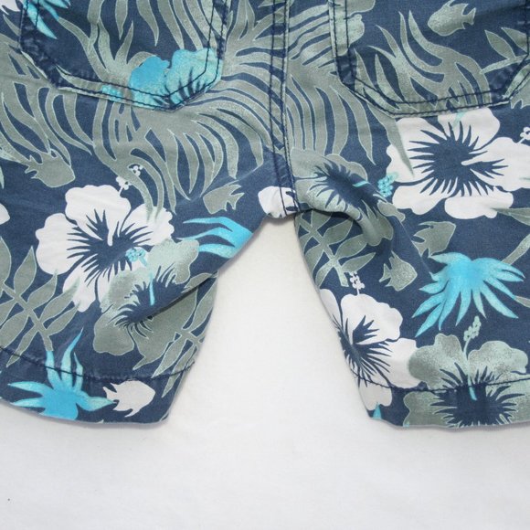 BOYS 5 🐠 TROPICAL OCEAN PRINT SHORTS POCKETS ANIMAL JOGGER LIGHTWEIGHT - Picture 9 of 15